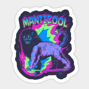 Manticool Sticker